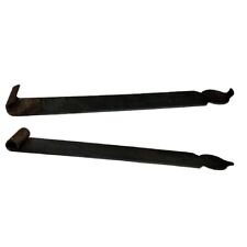 PARTI DI CERNIERA ANTICA GRANDI PER PORTE PORTONI IN LEGNO CANCELLI 1 PEZZO