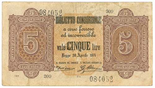 Lire biglietto consorziale - 5,