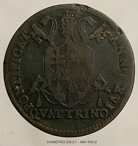 Quattrino 1816 moneta stato - moneta,
