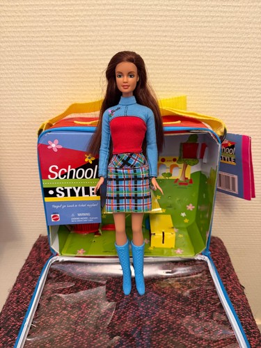 Barbie school style - barbie, brunette