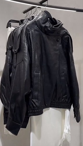 Giacca bomber zara ecopelle - bomber,