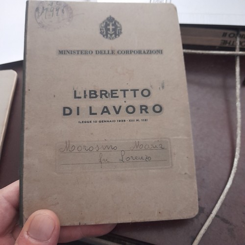 Libretti lavoro con fascio - libretti,
