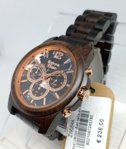 Orologio uomo cronografo legno - orologio,