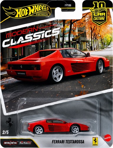 Hot wheels ferrari - ferrari, testarossa