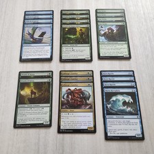 Mazzo carte MAGIC Blu Verde KICKER e Draghetti mtg