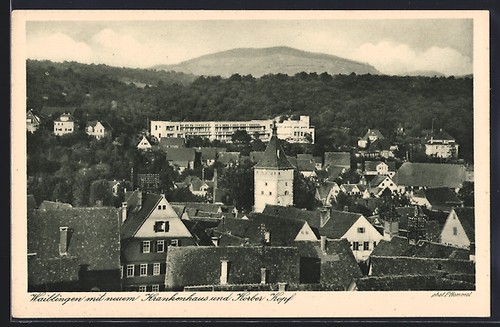 Cartolina waiblingen zona con - cartolina, waiblingen,