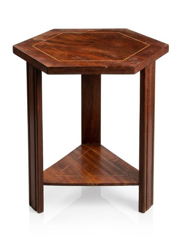 Gueridon art deco acajou - deco,