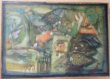 Petrus Papavassiliou Titolo Opera Glafcotis 50x35 Cm Anno 1994