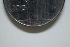 100 lire minerva tipo - minerva, 1°