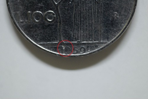100 lire minerva - 1°, tipo