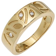 Anello Da Donna 3 Diamanti