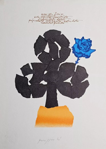 Concetto pozzati carte da - -, le