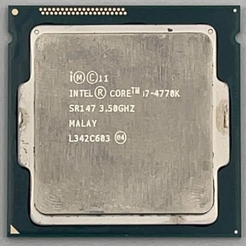 Intel core 4770k - core, 3,50