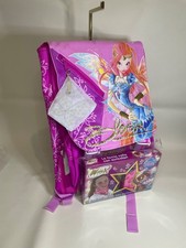 ZAINO WINX CLUB SCUOLA ELEMENTARE CON FASCIA COLLO E AURICOLARI / NUOVO