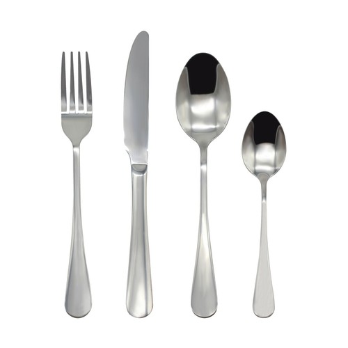 Set posate acciaio inox - set,