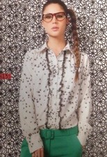 DENNY ROSE CAMICIA camicetta rondini art.6135 tg. L