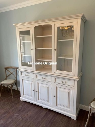 Cristalliera credenza madia - cristalliera,
