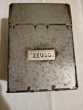 Modernariato Schedario Zeuss vintage industriale