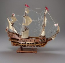 Bellissimo modello di Veliero Galeone San Giovanni Battista realizzato a mano 