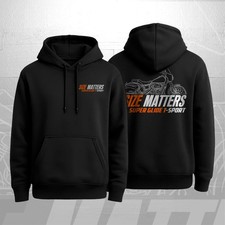 Felpa con cappuccio moto