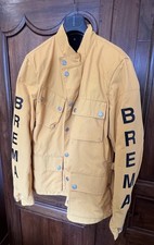 Giacca da moto Brema, mod. Silver Vase J-Man, colore giallo ocra, taglia XL