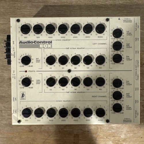 Audio control eqx 1a - audio,
