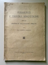 Riassunti e tavole sinottiche