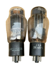 RCA JAN CRC - 6AS7-G Tubo