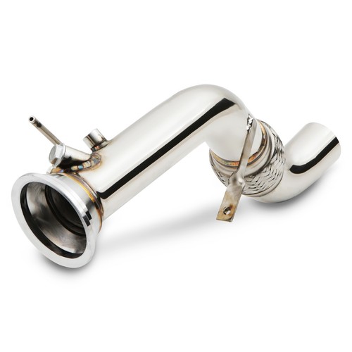 Tubo bypass scarico inox dpf - tubo,