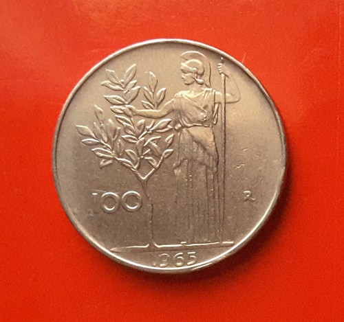 100 lire 1965 errore - 100,