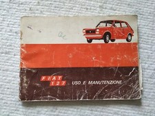 AFFARE Fiat 127 - Manuale Uso e Manutenzione - 12a Edizione - 1974 ORIGINALE