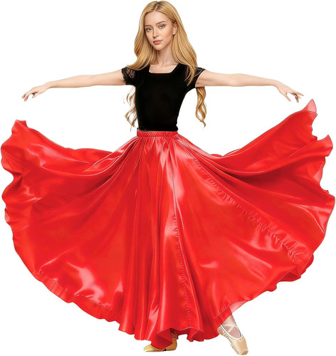 Gonna raso per - in, danza