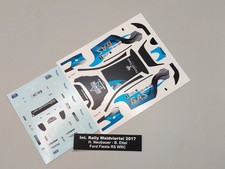 Decalcomanie ford fiesta - decalcomanie, 1/43