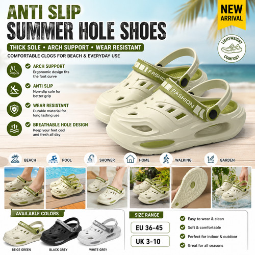 Scarpe antiscivolo estive foro - antiscivolo,