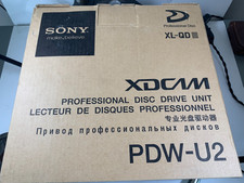 Sony PDW-U2 XDCAM Unità Disco + Alimentatore e Cavo USB 3.0 - Ore Basse