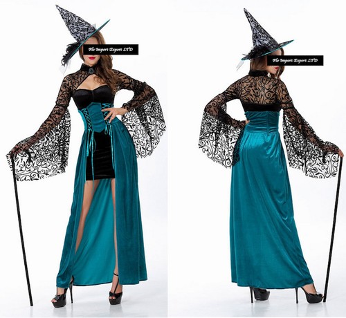 Vestito strega halloween - vestito,