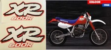 Coppia adesivi XR 600 R