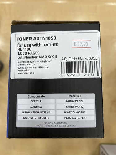 Adj toner 1050 per - adj,