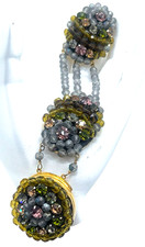 Raro bracciale e orecchini