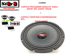 GME COPPIA PRO-828MR 200mm 8"
