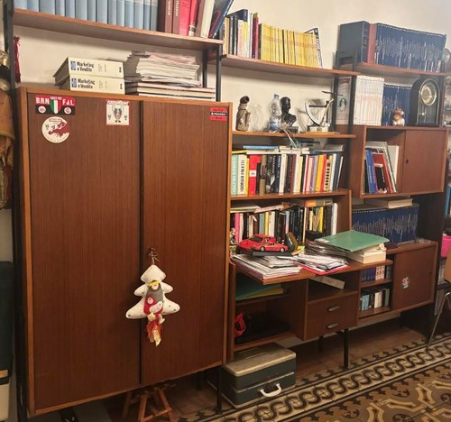 Parete attrezzata vintage anni - vintage,