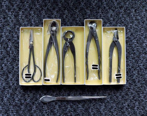Ginpo set attrezzi bonsai 6pz - attrezzi,