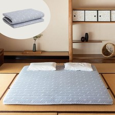 Materasso Futon Pavimento Giapponese Matrimoniale | Tatami Pieghevole Foam Topper Letto