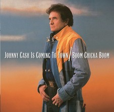 CD JOHNNY CASH "JOHNNY CASH IS COMING TO TOWN / BOOM CHICKA BOOM" 2003 Mercury