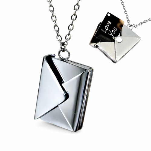 Collana busta lettera amore - busta, d'amore
