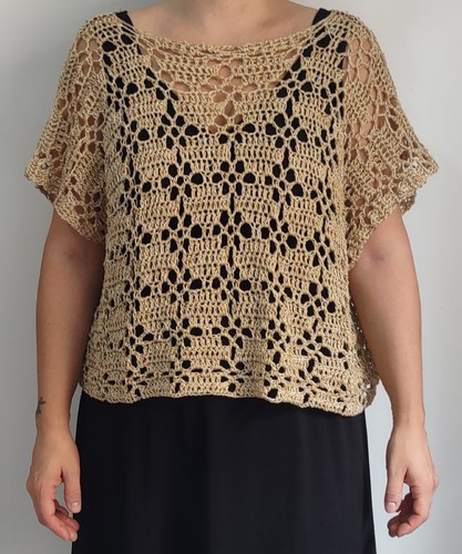 Coprispalle blusa fatta - a, mano