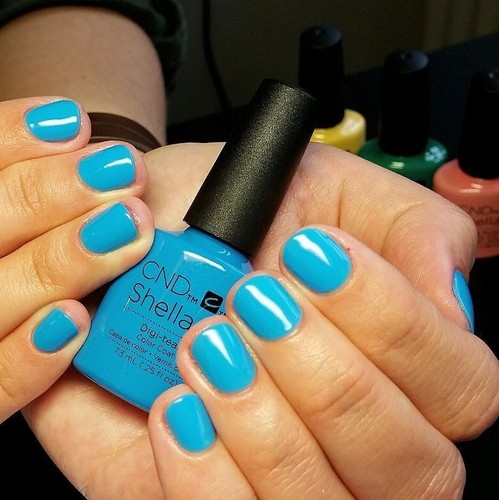 Cnd shellac digi - digi-teal, ml