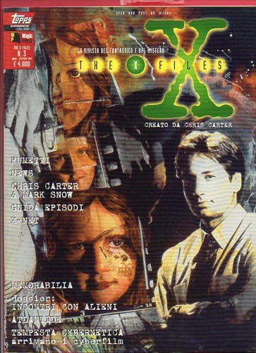 The files rivista del - the, x-files