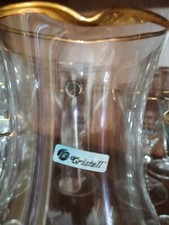 Set di bicchieri di cristallo