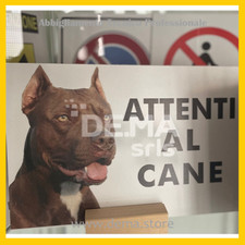 Cartello attenti al cane TARGA